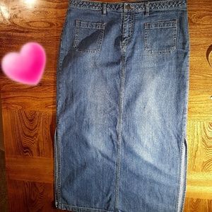 Classic Unionbay Jean Skirt